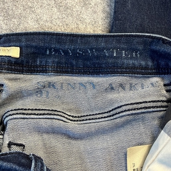 Burberry Brit  Bayswatter Zipper Ankle Jeans 31*29. - Picture 8 of 16